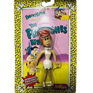 Hanna Barbera The Flintstones Dino Bend-Ems JusToys